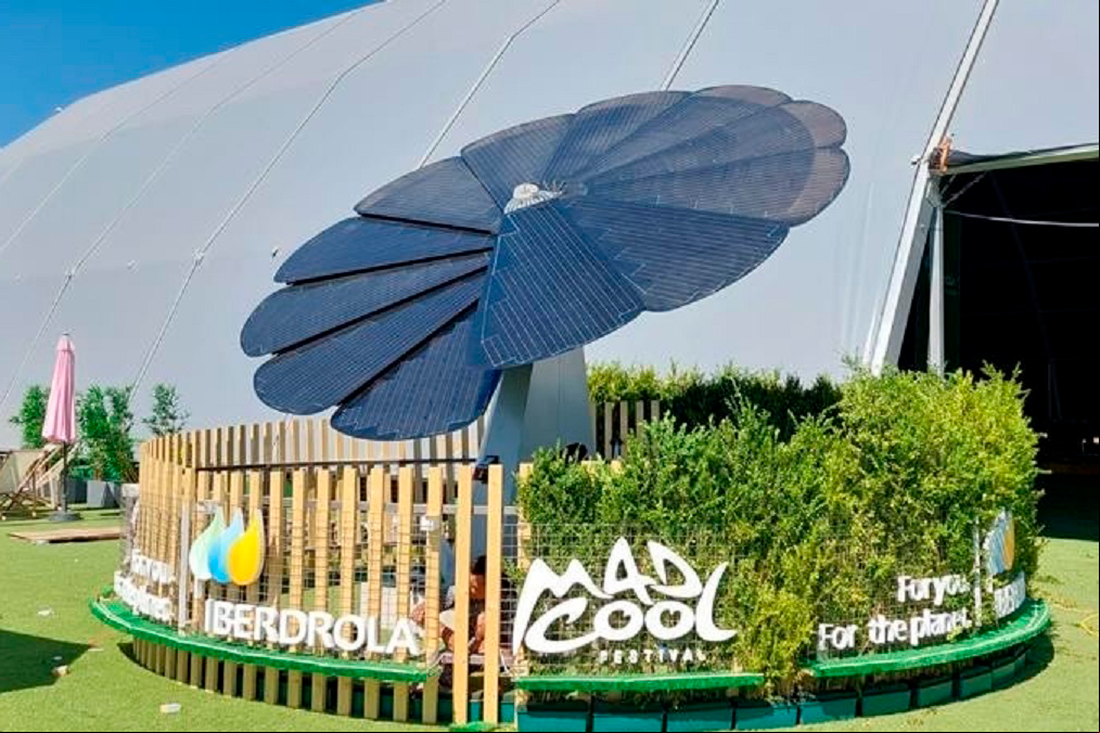 Iberdrola para medir a pegada de carbono do festival de música Mad Cool