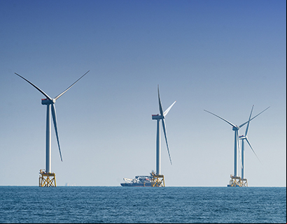 Parque eólico 'offshore' da Iberdrola East Anglia One
