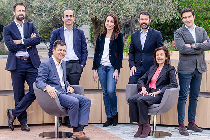 A equipe Iberdrola Innovation responsável pela PERSEO, liderada por Diego Díaz Pilas (fileira superior, segundo a partir da direita).
