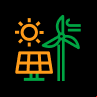 Icono energía híbrida