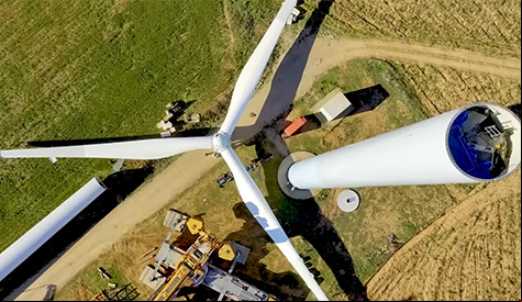 Reciclaje aerogeneradores