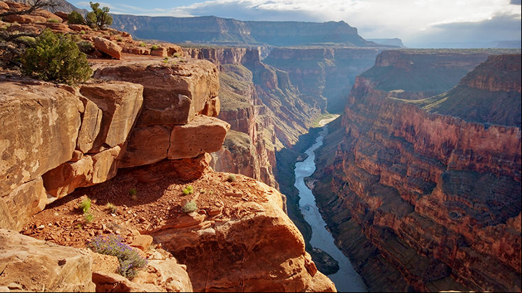 The Colorado Canyon (United States).