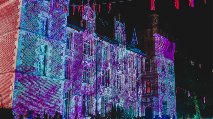 Video mapping is a visual technique that projects images onto real surfaces to create startling effects and animations.