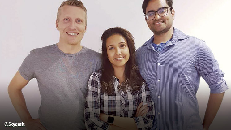 The team consists of David Almroth, Sakina Turabali and Umar Chughtai.