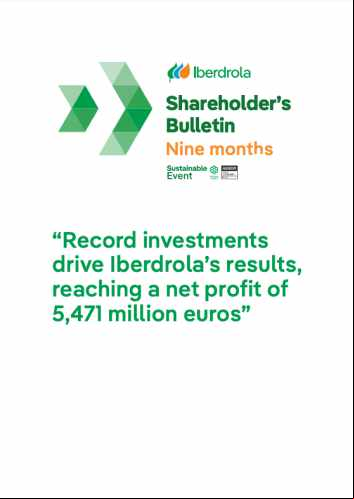 Shareholder's bulletin Nine months 2024