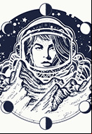 Ilustración de una mujer