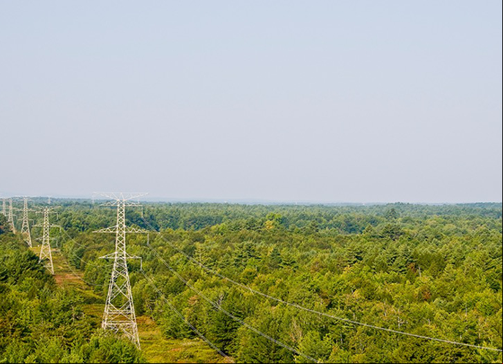 O projeto Aroostook envolve a construção de uma nova subestação em Haynesville (Maine).