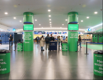 Iberdrola España e Cinesa unem forças para levar energia renovável aos cinemas
