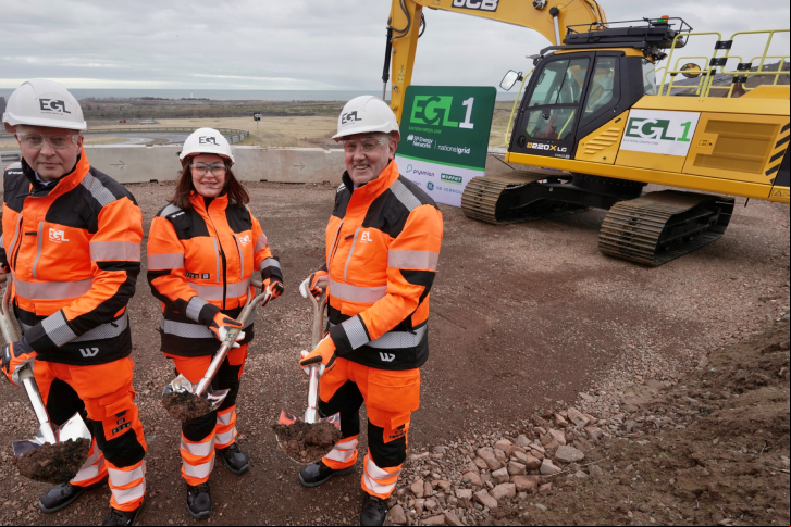 Iberdrola inicia la construcción de la superautopista eléctrica submarina Eastern Green Link 1