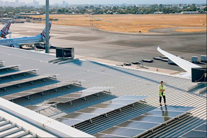 Aeroporto de Adelaide triplica capacidade de seu sistema de autoconsumo graças à Iberdrola Australia