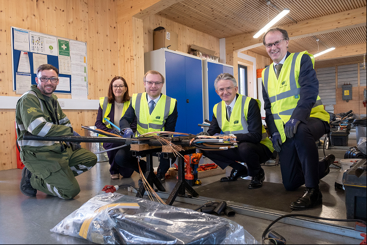 Secretário de Estado de Energia do Reino Unido visita centro de formação da ScottishPower