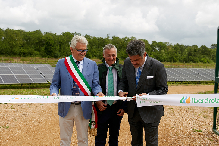 A Iberdrola Itália inaugura uma nova usina fotovoltaica