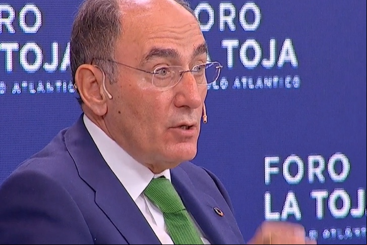 Ignacio Galán, presidente del grupo Iberdrola, en el Foro La Toja 2021.