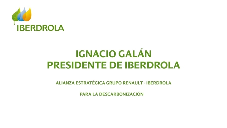 Declaraciones de Ignacio Galán, presidente de Iberdrola