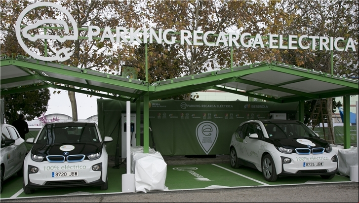 Parking Recarga Eléctrica Iberdrola en IFEMA