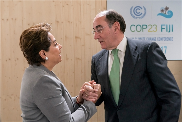 Ignacio Galán interviene en el  ‘La movilización de la inversión para apoyar la implementación de las contribuciones nacionales y aumentar la ambición’ en la cumbre del Clima de Bonn