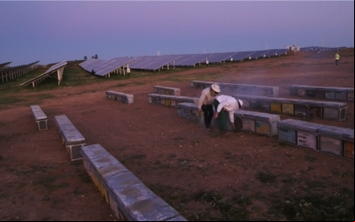 Solar power plant in Andalusia