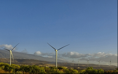 Wind farms in Canary Islands