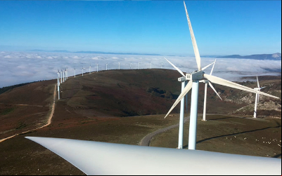 Wind farms in Navarre